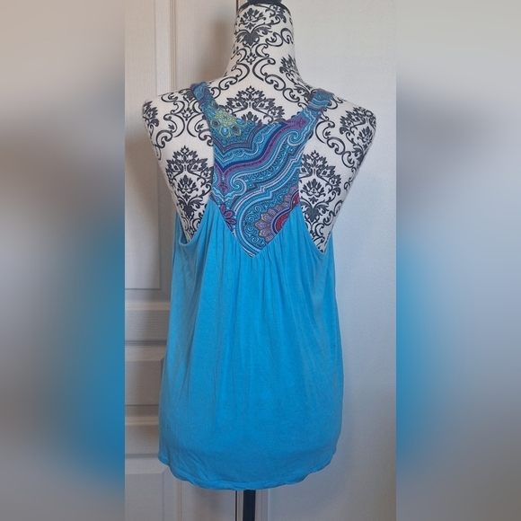 Joe fresh blue tank top size Large - Picture 5 of 6